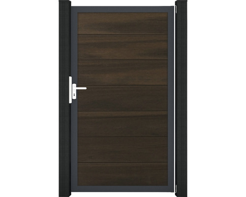 Branka GroJa Flex Grande DIN Zahradní branka z kovu a dřeva