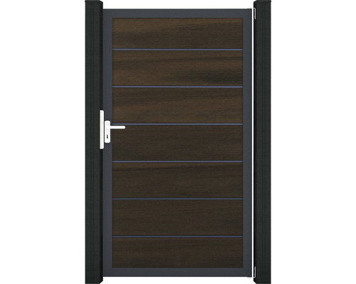 Branka GroJa Flex Grande Premium Zahradní branka s rámem a dřevěnými panely