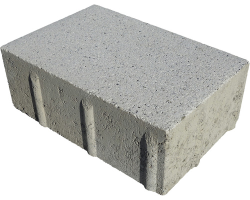 Šedá betonová dlažební kostka