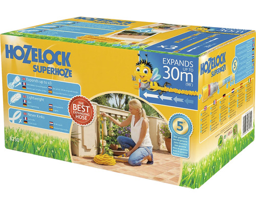 Balení hadice Hozelock Superhoze, flexibilní zahradní hadice