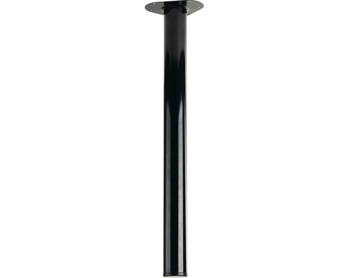 Nábytková noha ⌀ 60 mm, černá