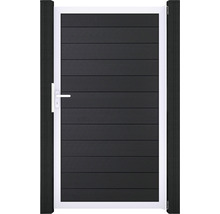 Zahradní branka s hliníkovým rámem a madlem