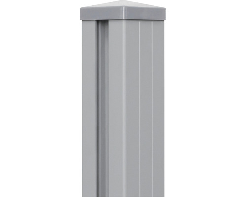 Kovový plotový sloupek s víčkem