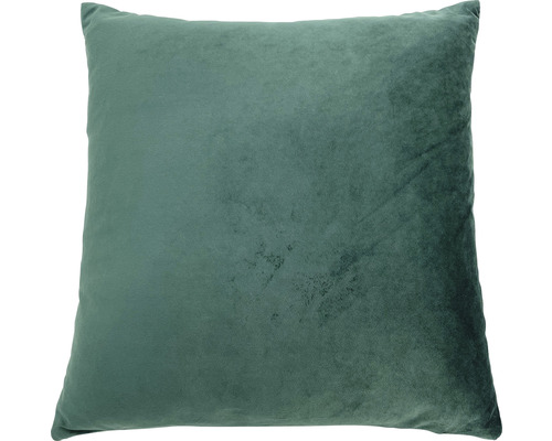 Čtvercový dekorativní polštář ze sametu