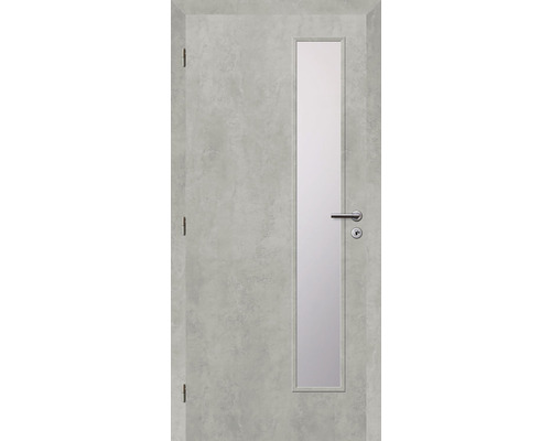 Interiérové dveře Solodoor Zenit 22 prosklené 60L beton