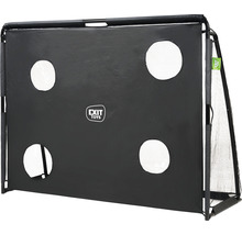 Fotbalová střelecká stěna se čtyřmi otvory a logem Exit Toys