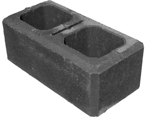 Tvarovka sloupková Simple Block HX4/20/AF 40 x 20 x 15 cm černá