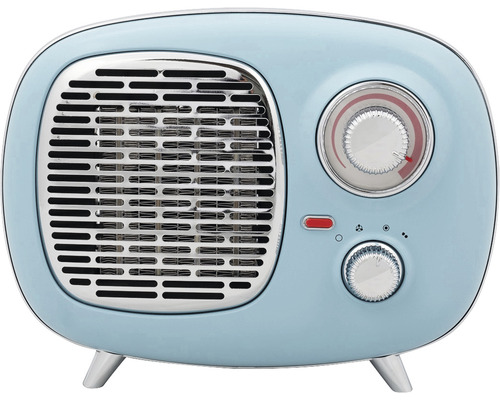 Elektrický ohřívač v retro designu