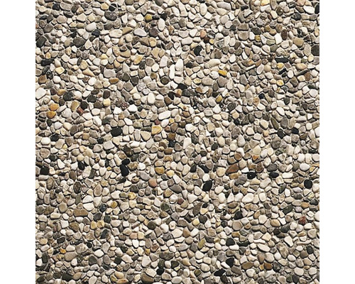 Detail plochy s malými kameny pro venkovní použití