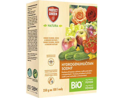 Přípravek proti chorobám rostlin PROTECT GARDEN NATURA hydrogenuhličitan fungicid 350 g