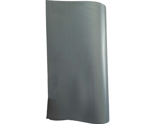 Stínicí tkanina páska 19 cm x 35 m PVC šedá vč. úchytek Šedá gumová rohož s texturou
