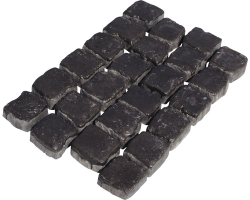 Dlažební kostky Kobe 59 x 40 x 4 cm černé