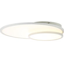 Bílé LED stropní svítidlo s kruhovým designem