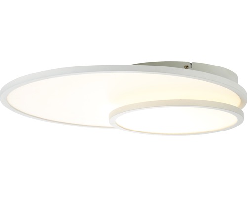 Bílé LED stropní svítidlo s kruhovým designem