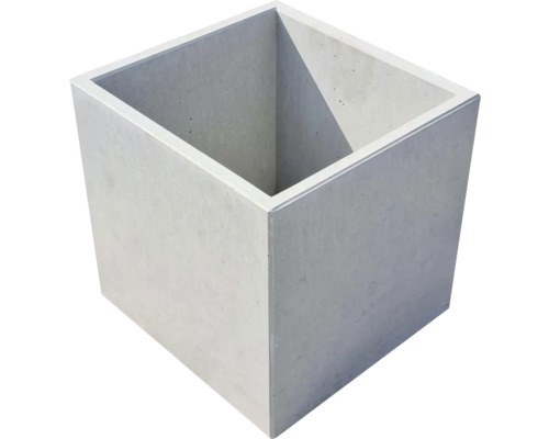 Tenkostěnný květináč Lite Cube 3 40 x 40 x 40 cm šedý