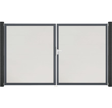 Dvojitá hliníková brána s rukojetí