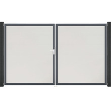 Dvoukřídlá brána pro zahradu