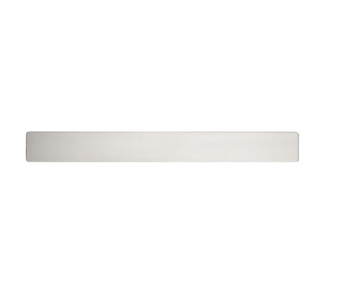 REIKA montážní destička Ovaro pro magnetické příslušenství 45,7x5 cm kartáčovaná