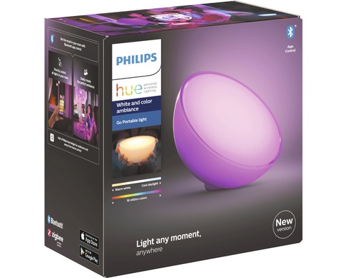 Přenosná lampa Philips Hue Go v balení