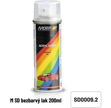 Motip akrylový sprej bezbarvý lak 200ml