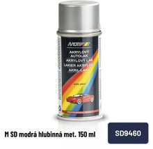 Sprej s akrylovým autolakem