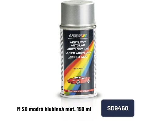 Sprej s akrylovým autolakem