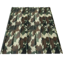 Precit Roof trapézový plech H12 kamufláž 2300 x 910 x 0,4 mm