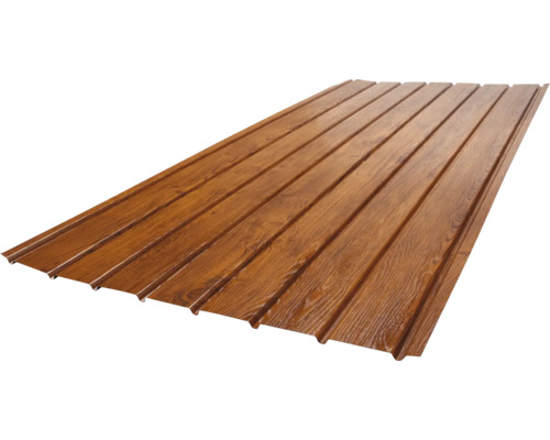 Plastový profil dřevěné fasády