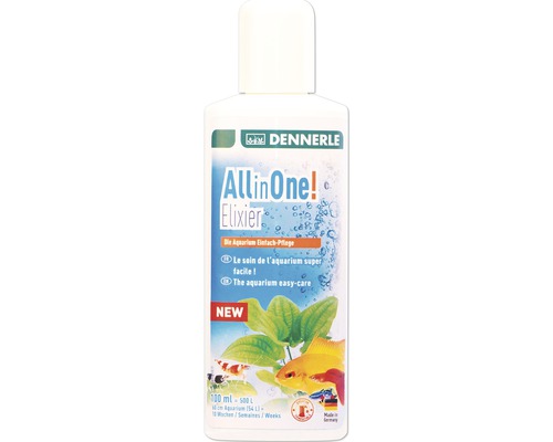 Přípravek pro záběh akvária DENNERLE All in One Elixier 100 ml Dennerle All in One Elixier péče o akvárium