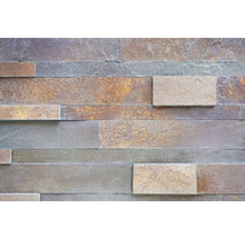 Zídka z obkladových pásků z přírodního kamene