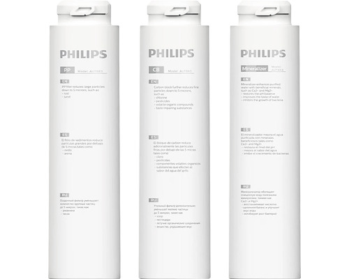 Náhradní vodní filtr Philips mikrofiltrace s aktivním uhlím AUT883 pro AUT3268 APH00085