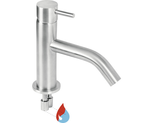 Umyvadlová baterie z nerezové oceli