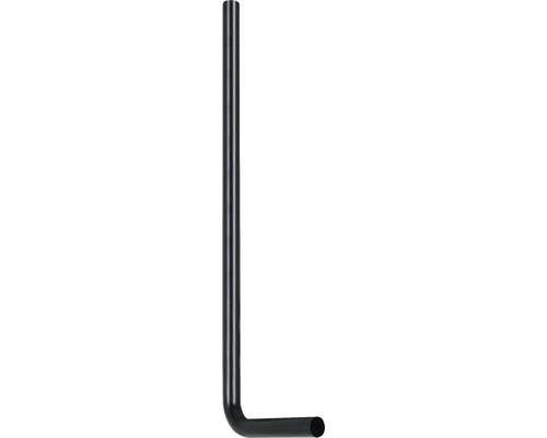 Odtokové koleno pro umyvadla 750 x 220 mm 32 mm matně černá Odtokové koleno pro umyvadla 750 x 220 mm 32 mm matně černá