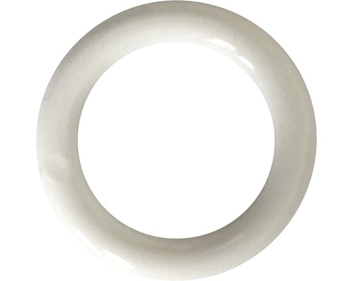 Kroužky bílé, 11x16mm