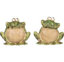 Dekorativní žába jako zahradní dekorace