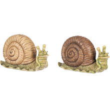 Dvě figurky šneků do zahrady