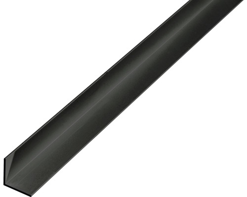 Alu L profil černý eloxovaný 10x10x1 mm, 1 m
