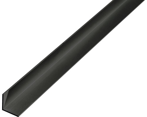 Alu L profil černý eloxovaný 20x20x1 mm, 1 m