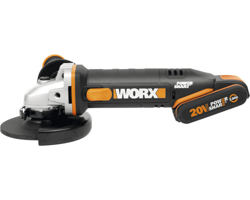 Akumulátorová úhlová bruska od společnosti Worx