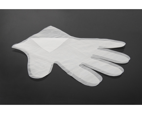 Jednorázová rukavice z plastu
