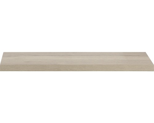 Deska pod umyvadlo bez výřezu Sanox Universal dub přírodní 802 x 450 x 36 mm Dřevěná police
