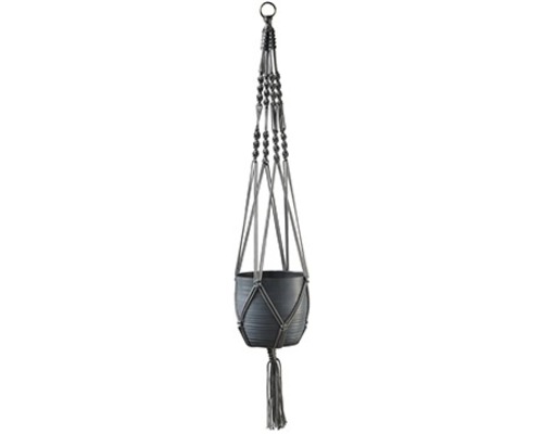 Závěsný květináč s úchytem a květináčem