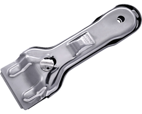 Škrabka na sklo z kovu