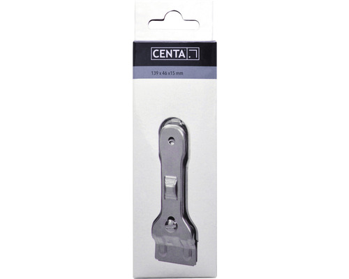 Škrabka na sklo Centa, rozměry 139 x 46 x 15 milimetrů