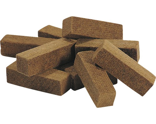 Podpalovací vlna z dřevité vlny a vosku