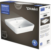 Klasické umyvadlo DURAVIT DuraStyle Basic sanitární keramika bílá 60 cm 23646000A1
