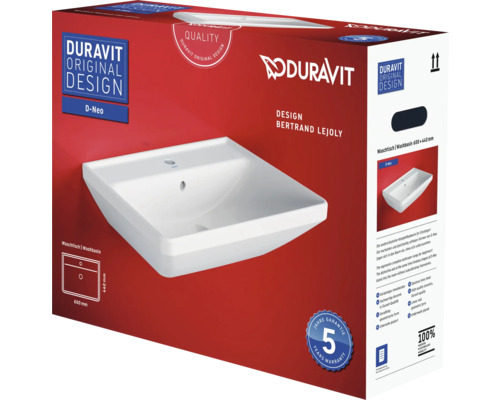 Umyvadlo Duravit D-Neo v produktovém balení