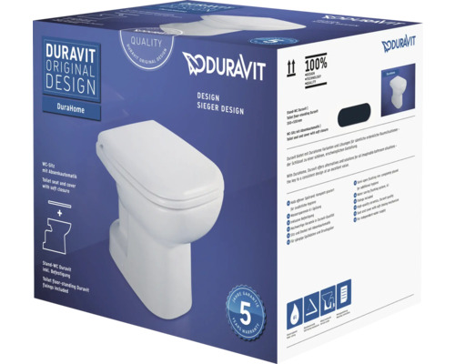 Balení stojícího WC Duravit DuraHome