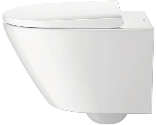 Závěsné WC s uzavřeným splachovacím okrajem a WC sedátkem