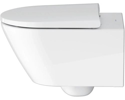 Závěsný klozet s hlubokým splachováním a WC sedátkem